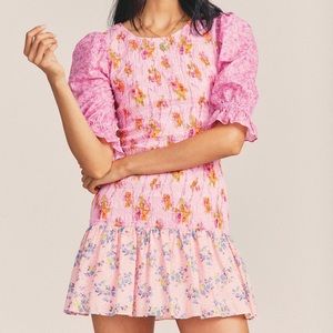 NWT loveshackfancy luppa dress